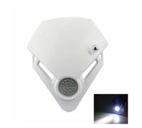 SPUFKGE Faros Delanteros Moto Para Gas TXT Trial 50 80 120 200 250 270 280 300 Pro Racing Motocross Faro Delantero Versión Motocicleta Luz LED Frontal Faro Motocicleta LED(Blanco)