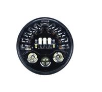 SPUFKGE Faros Delanteros Moto Para R9T R Nine T 2022 Faro LED Señal Giro Proyector Adaptable Faro 7 Pulgadas Universal RNINET Accesorios Motocicleta Faro Motocicleta LED(Adaptive Style1)