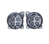 SPUFKGE Faros Trabajo 1 Par De Luces LED Antiniebla Para SCANIA PGRT SERIES LED Lámpara De Circulación Diurna LH RH SCA392 SCA393 1931614 1931613 Con Enchufe Lámpara Conjunto(1Pair only)
