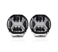 SPUFKGE Faros Trabajo 1 Par Luces LED Trabajo E-mark 4 Pulgadas, Barra Luz Inundación 48W 12V 24V Para Camión Para Jeep Para Lada Para Todoterreno 4x4 ATV UTV Luz Auxiliar Lámpara Conjunto(2piece)