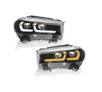 SPUFKGE Faros Trabajo Faros Delanteros Doble Lente LED DRL Para X5 F15 X6 F16 530i 525i 540i 535i 2013-2019, Accesorios Para Coche. Lámpara Conjunto(A)