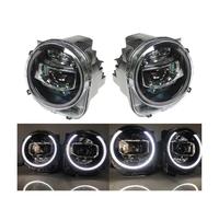 SPUFKGE Faros Trabajo Para Jeep Para Renegade 2015, 2016, 2017, 2018, 2019, 2020, Conjunto De Faros Delanteros LED Ultrabrillantes, Accesorios Para Coche Lámpara Conjunto(2piece headlight)