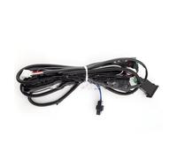 SPUFKGE Luces Antiniebla Para Chevrolet Para Cruze 2009-2014 Faros Antiniebla LED Halógenos Cubierta Rejilla Marco Arnés Cables(Wires only)