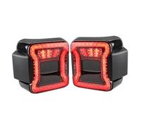 SPUFKGE Luces Traseras Remolque Luces Traseras LED Para Jeep Para Wrangler JL 2018 2019 2020 2021 2022 Luz Freno Trasera Luz Giro Marcha Atrás Accesorios.(Smoke USA)