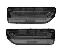 SPUFKGE Luces Traseras Remolque Para Suzuki Para Jimny 2019 2020 2021 2022 2023 Conjunto De Luces Traseras LED Luz De Señal De Giro Luz De Freno Luz Antiniebla Luz De Conducción(Pair of black)