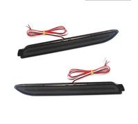 SPUFKGE Luces Traseras Remolque Para Toyota Para RAV4 Para Harrier Para Sienna EZ Para Alphard Para Aygo Luces Traseras Freno Luces Antiniebla Traseras Luces Reflectoras Parachoques(Smoke Lens)