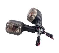 SPUFKGE Motocicleta Faro Kit Para F650 CS GS F650GS Para Scarver Para DAKAR F650ST G650GS Luz Intermitente Lámpara Indicadora Lente Señal Vidrio(Light Smoke)