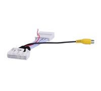 SPUFKGE para Mazda 2 3 6 para CX-5 para Demio para Axela Navegación Cámara Visión Trasera Marcha Atrás Cables Adaptadores Arnés Cámara De Marcha Atrás Kit