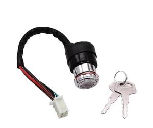 SPUFKGE para Suzuki para GN125 para GN 125 125cc Repuestos Motocicleta Interruptor De Bloqueo Encendido Bobina para Motores