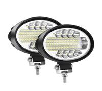 SPUFKGE Para Todoterreno Para John Para Deere Pulverizador Kubota Para Toyota Equipo Agrícola Sembradora Tractor Oval LED Trabajo Lámpara Principal Faros Delanteros Coche