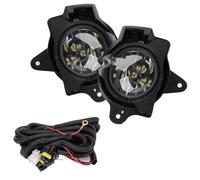 SPUFKGE Para Toyota Para Hilux VIGO MK7 2012 2013 2014 2015 2016 Kit Lámpara Luz Antiniebla Para Coche Con Interruptor Bombilla Arnés Estilo Faros Delanteros Coche
