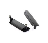 SPUFKGE Puxadores Porta Interior Automóvel 1 Par Para VW Transporter T5 Multivan 2010-2012 2013 2014 2015 Cubierta Manija Interior Puerta Coche Izquierda Delantera Derecha(Negro)