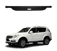 SPUFKGE Trunk Cargo Estante Privacidad para SsangYong para Rexton W 2008 2009 2010-2017 Escudo Cortina Tablero Partición Persianas Privacidad Cubierta Carga del Maletero Trasero