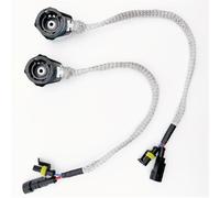 SPUFKGE Unidad Control Balasto Faros Xenón Arnés De Conector Adaptador Cable Bombilla Hid Xenón, 2 Uds. para D2S D2R D4 AMP HID, Cables Enchufe Convertidor(20CM)