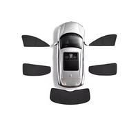 Spulhc Parasol de Ventana de Coche de Cobertura Completa Personalizado para Subaru Forester SK 2019-2024, Cortina de Ventana ciega de privacidad Aislante, Color Negro,Black-Black-5pcs