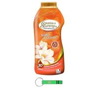 Spuma di Sciampagna Ammorbidente Concentrato Soffio d'Oriente - Suavizante concentrado para 30 lavados 600 ml + llavero Beni Culinari gratuito