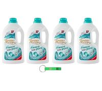 Spuma Di Sciampagna Detergente Fresco Puro - Detergente líquido higiénico con fórmula concentrada y eficaz antimanchas, 27 lavados, 1215 ml + llavero Beni Culinari gratuito