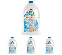Spuma Di Sciampagna Detergente Lavadora Líquido Marsella 46 Lavados - 2530 ml (Paquete de 4)