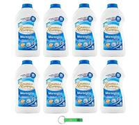 Spuma Di Sciampagna - Detergente líquido clásico con fórmula concentrada ideal para todos los tejidos, 16 lavados, 800 ml, incluye llavero Beni Culinari (8 unidades)
