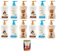 Spuma di sciampagna Sapone Crema Mandorla, Marsiglia, Argán & Patchouli - Jabón cremoso (12 x 300 ml + Polpa Italiana Gourmet 400 g)