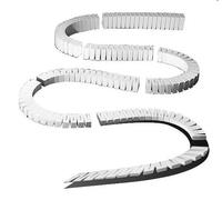 Spur HO Woodland Rampa De Acceso Con Inclinación 1410 Neu