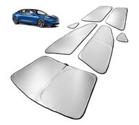 Spurtar Parasol para automóvil Tesla Model 3 2019-2022 con parasoles para Ventana de automóvil