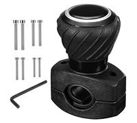 Spurtar - Pomo para Volante, Perilla de Suicidio, Mango Giratorio para Coches, Camiones, montacargas, cortacésped, Tractor, Barco, Carrito de Golf, Regalo para Amigos, Amantes, papá, mamá
