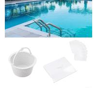 SPX1091C y SPX1091K1 - Juego de repuesto para skimmer de piscina Hayward SP1091LX SP1091WM, incluye 10 bolsas de filtro