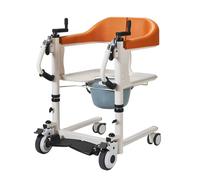 SPXMQSS Gruas para Personas Mayores, Silla Ruedas Baño, Elevador De Silla De Ruedas, Multifuncional Elevador de Transferencia de Pacientes, 150Kg de Carga