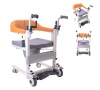 SPXMQSS Gruas para Personas Mayores, Silla Ruedas Minusvalido, Silla De Ruedas Elevadora De Pacientes Ajustable En Altura Para con Asiento Dividido 180°