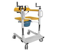 SPXMQSS Gruas para Personas Mayores, Sillas de Ruedas para Mayores, Silla Ruedas Elevadora Pacientes, Silla de Ruedas Transferencia Asiento Dividido 180°