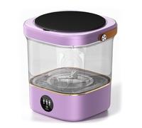 SPXMQSS Mini Lavadora Trapos Lavadora Portatil con Centrifugado Lavadora Camping Lavadora De Ropa Interior Lavadora PequeñA Minilavadoras Portatiles Purple