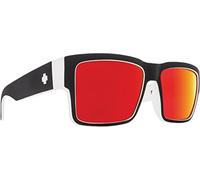 Spy+ - Cyrus, Whitewall, Happy Gray Green with Red Mirror, Medium-Large, Sunglasses, Unisex, Adult