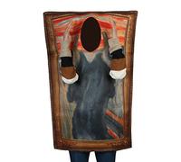 SPY FAMILY Disfraz de Arte Portátil del Grito - Traje de Cosplay de Pintura Famosa para Halloween, Fiestas y Eventos Temáticos