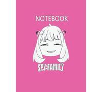 Spy Family Notebook: Anya Forger, wonderful gift For Anime Lovers, College Ruled Notebook, Diary, Track, Log & Journal (8.5"x11" 120 Pages): This can ... book,Log & Journal (8.5"x11" 120 Pages)