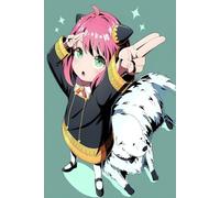 Spy Family Notebook: Wide Ruled 6x9, 120 Pages | Ideal gift for anime lovers, perfect for Anya fans & manga enthusiasts