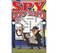 Spy Word Search: Easy To Read Print With 50+ Puzzles About Spies, Espionage, Secret Agents, And More | 6x9 inch, 110 pages | Gift For Holidays, Vacations, and Spare Time