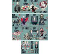 Spy x Family Series Vol. 1-14. Set of 14 Books by Tatsuya Endo