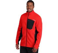 Spyder Bandit Full Zip Mid-Layer Jacket Chaqueta de Forro Polar, Volcano Negro, XL para Hombre