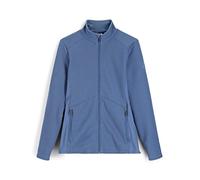 Spyder Bandita Chaqueta de Forro Polar con Cremallera Completa, Azul Cielo, XL para Mujer