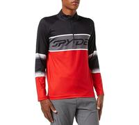 Spyder Camisa Premier con cremallera y cuello en T para hombre (paquete de 1)