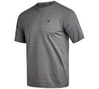 Spyder Camisas atléticas para hombre, de manga corta, con cuello redondo que absorben la humedad, camisetas deportivas para gimnasio y correr, Polar, Medium