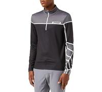 Spyder CAPITOL ZIP T-NECK, Men, Black, XL