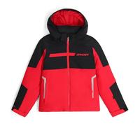 Spyder Challenger - Chaqueta de esquí aislada para niño, Spyder Rojo, 14