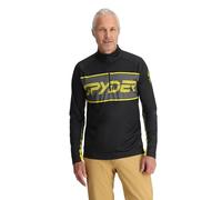 Spyder Chaqueta Paramount 1/2 Zip, Hombre, Amarillo Ácido,M