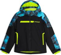 Spyder - Chaquetas de esquí niños - Challenger Jacket Black - Talla Infantil 10 años - Negro Negro 10 años