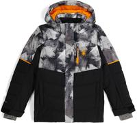 Spyder - Chaquetas de esquí niños - Leader Jacket Black - Talla Infantil 10 años - Negro Negro 10 años