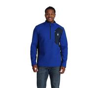 Spyder Men's Bandit 1/2 Zip Fleece Jacket, Electric Blue, S