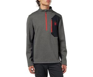 Spyder Men's Bandit 1/2 Zip Fleece Jacket, Polar, S