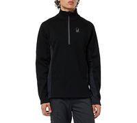 Spyder Men's Outbound 1/2 Zip Fleece Jacket, Black, XL